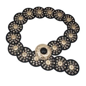 CAB Stone Accent Boho Disk Belt